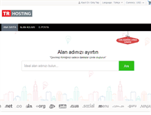 Tablet Screenshot of domain.trhosting.net